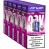 Lost Mary Nera 30K Pre-Filled Pod Vape Kit - Box of 5