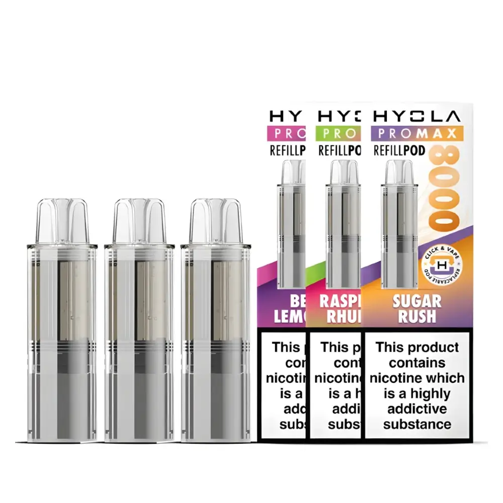 Hyola Pro Max 8000 Prefilled Pods Box of 5