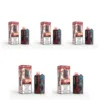 Solobar 30K Prefilled Pod Vape Kit - box of 5 Up to 30,000 Puffs 800mAh Built-in Battery  20mg Nic Salt 2ml Prefilled Pod + 2 x 10ml Prefilled Refill Container LED Display Screen Dual Vaping Modes Auto-draw Activation MTL Vaping Style Compatible with Solobar 30K Prefilled Pods