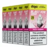 Vaporesso Dojo Blast 10K Prefilled Pods - Box of 5 A revolutionary solution for flavour lovers who demand performance, simplicity, and longevity. Designed exclusively for the Dojo Blast 10K Vape Kit, these prefilled pods deliver an astonishing up to 10,000 puffs per pod, thanks to Vaporesso’s innovative dual-chamber system and advanced coil technology.