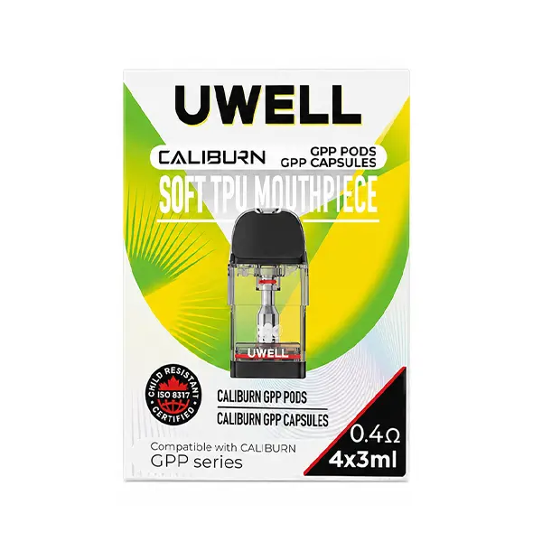 Uwell Caliburn GPP Top Fill Pods - 0.4ohm