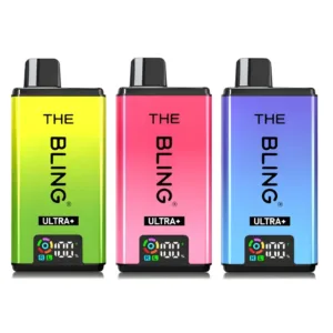 The Bling Ultra Plus 30K Prefilled Pod Vape Kit a high‑capacity rechargeable vape device designed for long‑lasting performance. The kit includes prefilled pods, mesh‑coil technology, and a modern, stylish design that highlights its premium build and 30,000‑puff capability. Ideal for users seeking a smooth, flavour‑rich and hassle‑free vaping experience.