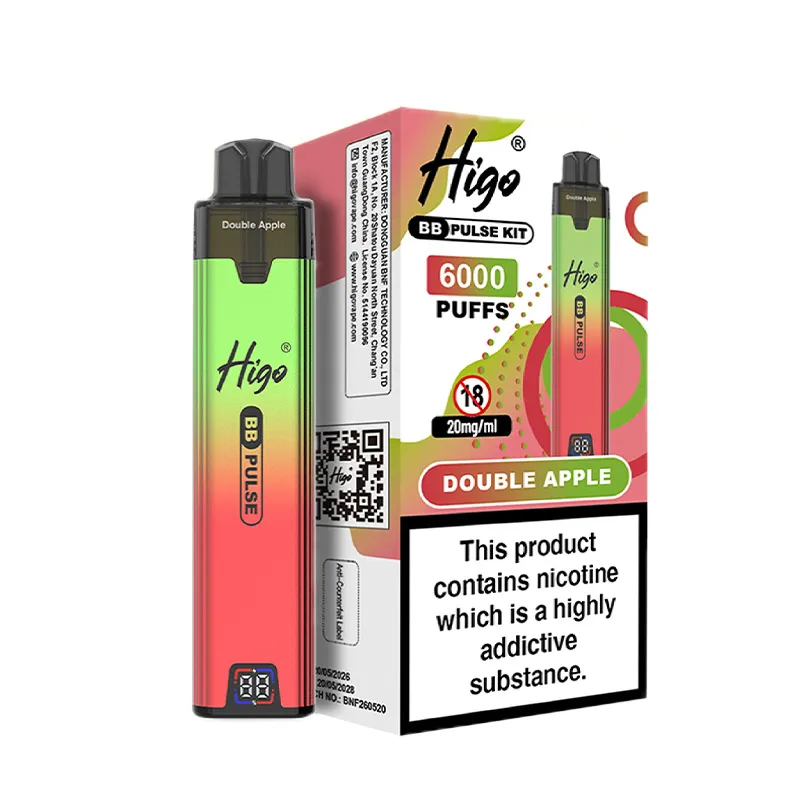 DOUBLE APPLE BY HIGO BB PULSE 6000 DOUBLE APPLE BY HIGO BB PULSE 6000