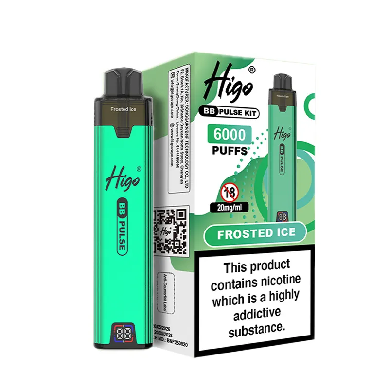 FROSTED ICE BY HIGO BB PULSE 6000 FROSTED ICE BY HIGO BB PULSE 6000