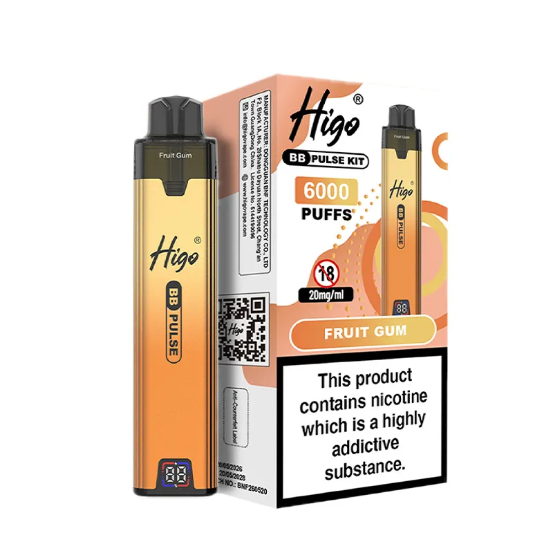 Fruit gum by higo bb pulse 6000