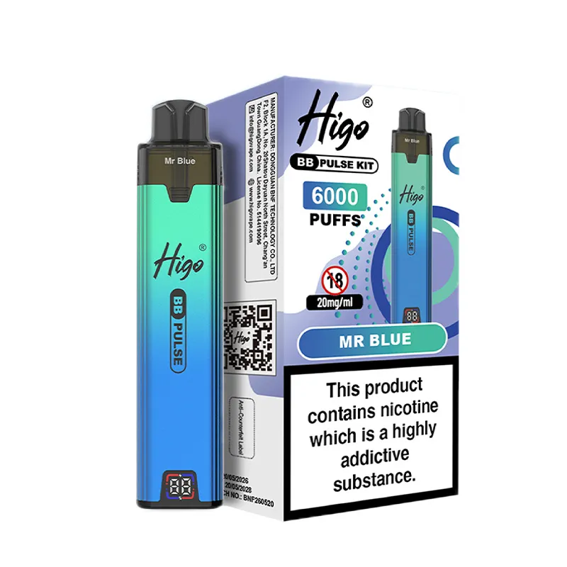 MR BLUE BY HIGO BB PULSE 6000 MR BLUE BY HIGO BB PULSE 6000