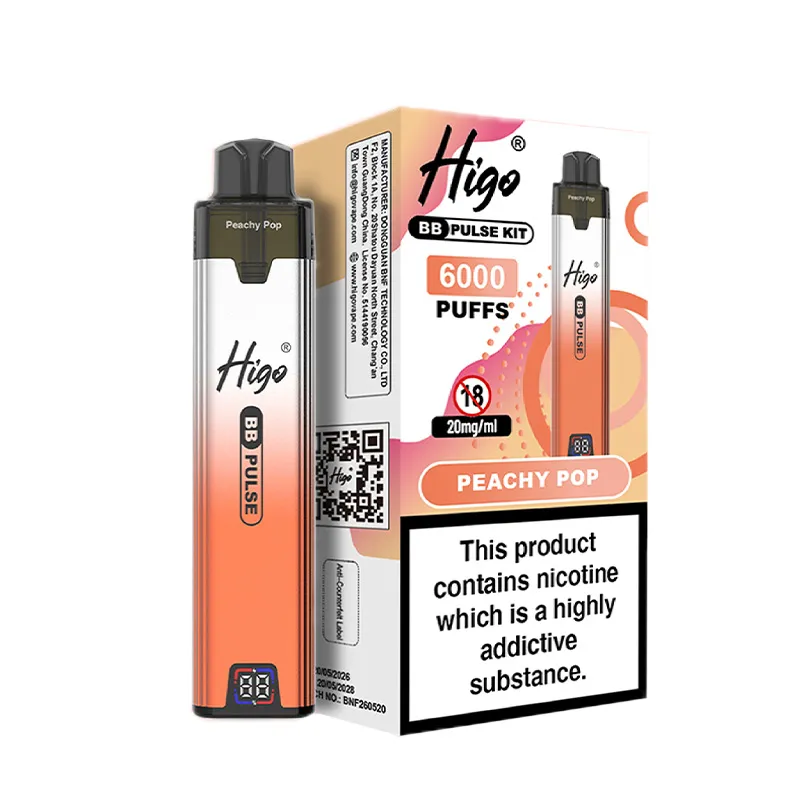 PEACHY-POP BY HIGO BB PULSE 6000 PEACHY-POP BY HIGO BB PULSE 6000