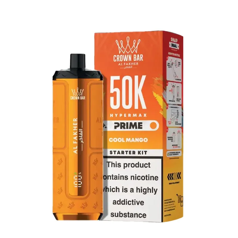 Cool Mango Al Fakher Hypermax 50K pod kit Cool Mango Al Fakher Hypermax 50K pod kit