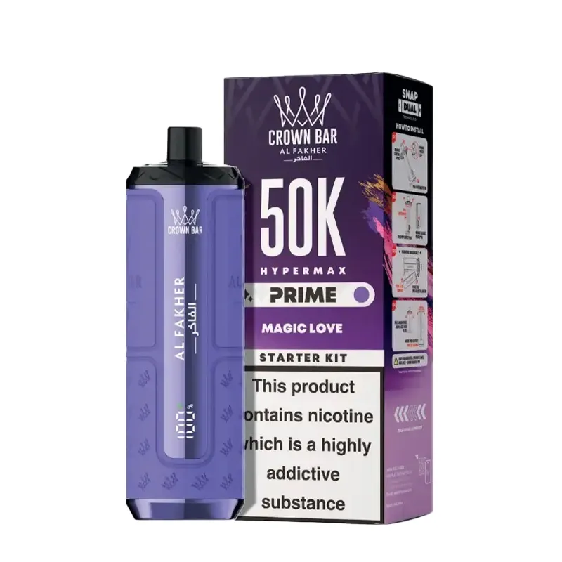 Magic Love Al Fakher Hypermax 50K pod kit Magic Love Al Fakher Hypermax 50K pod kit