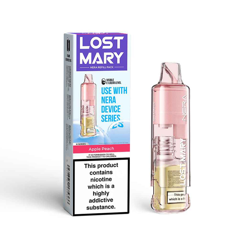 Apple Peach Lost Mary Nera Pureview Refill pods