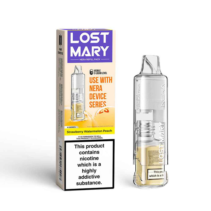 Strawberry-Watermelon-Peach_Lost_Mary_Nera_30K_Pureview_Pods_-_Vapour_Deal_LTD_700x700 Strawberry Watermelon Peach Lost Mary Nera Pureview Refill pods