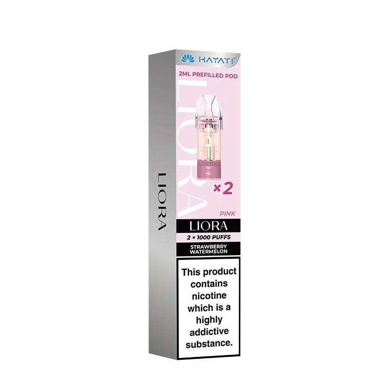 Strawberry-Watermelon_Hayati-Liora-2mL-Prefilled-Pod.webp Hayati Liora Prefilled Pods Strawberry Watermelon