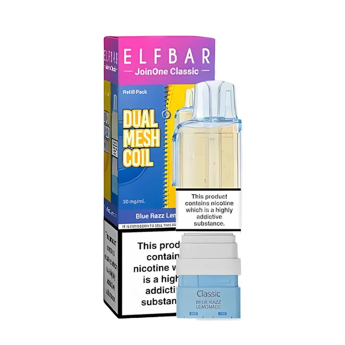 Blue Razz Lemonade Elf Bar JoinOne Classic 15k Pods