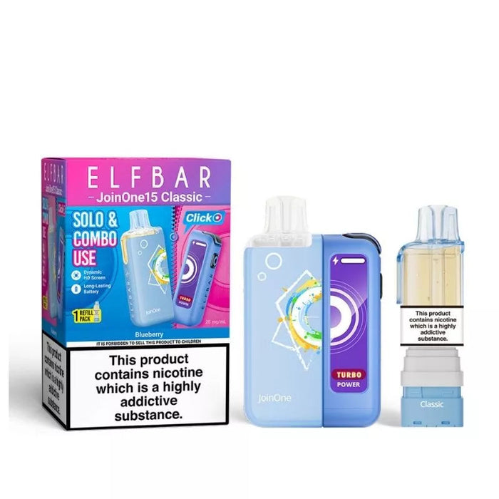 Blueberry Elf Bar JoinOne15 Classic Pod Kit