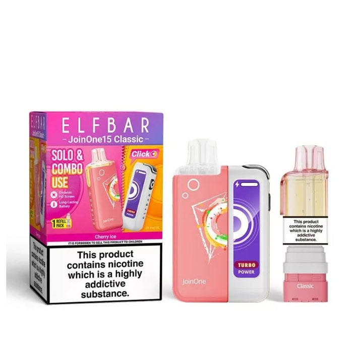 Cherry Ice Elf Bar JoinOne15 Classic Pod Kit