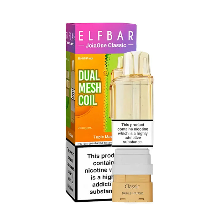 triple-mango-Elf_Bar_JoinOne_Classic_Prefilled_Pod_Refill_Container_-_Vapour_Deal_700x700 Triple Mango Elf Bar JoinOne Classic 15k Pods
