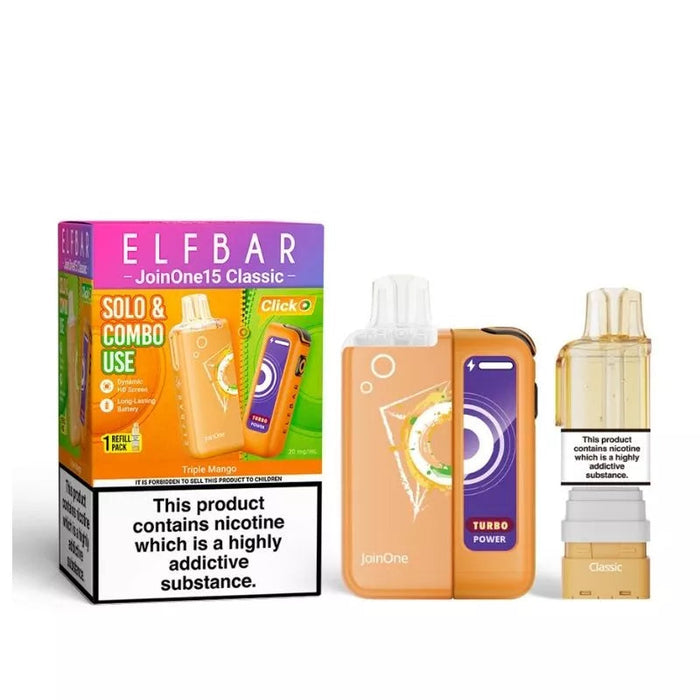 Triple Mango Elf Bar JoinOne15 Classic Pod Kit
