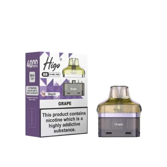 Higo BB 4000 Pods Grape
