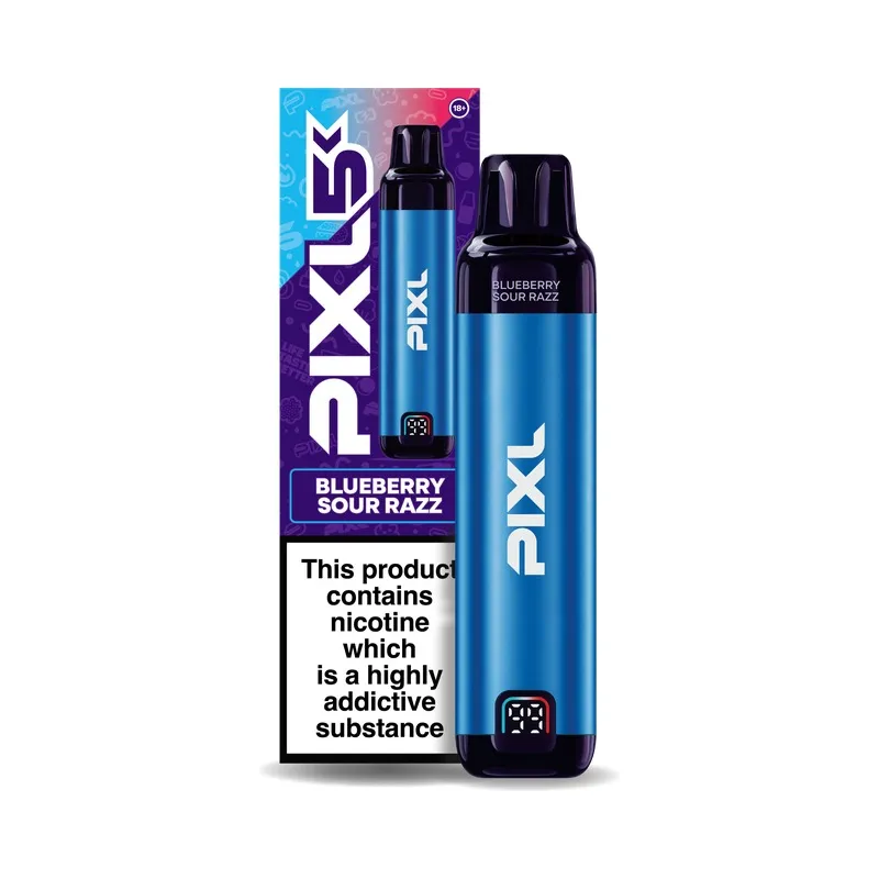 Blueberry sour razz Pixl 5K puffs prefilled pod kit Blueberry sour razz Pixl 5K puffs prefilled pod kit