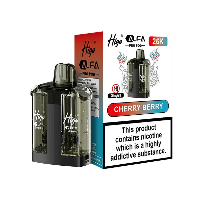 CHERRY-BERRY-HIGO-ALFA-PRO-25K-PREFILLED-POD Higo Alfa Pro 25K Refill Pods Cherry Berry