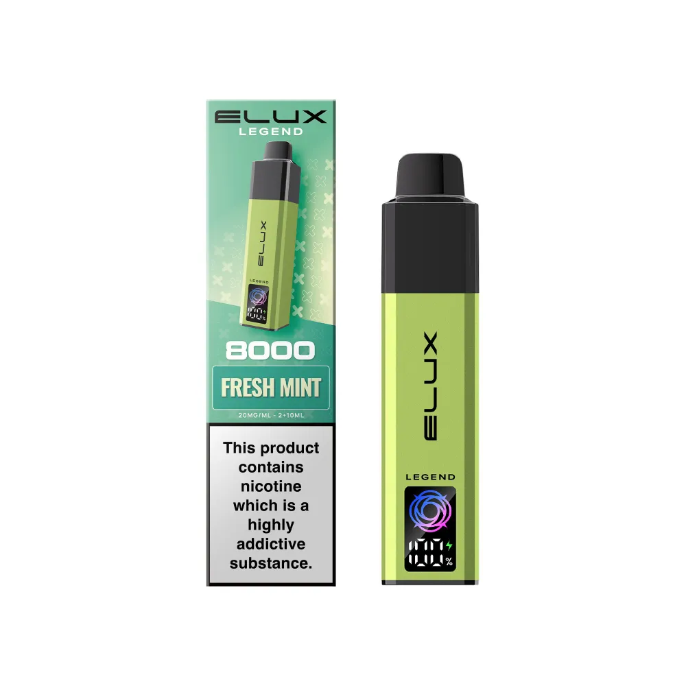 Fresh Mint Elux Legend 8000 Fresh Mint Prefilled Pod Kit