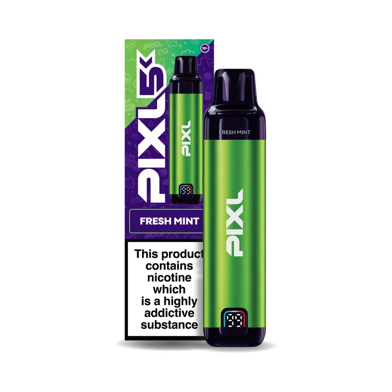 Fresh mint Pixl 5K puffs prefilled pod kit Fresh mint Pixl 5K puffs prefilled pod kit