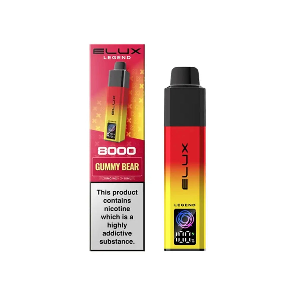 Elux Legend 8000 Gummy Bear Prefilled Pod Kit Elux Legend 8000 Gummy Bear Prefilled Pod Kit