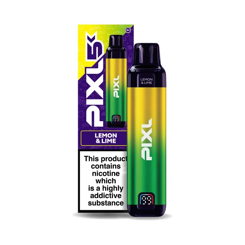 Lemon and Lime Pixl 5K puffs prefilled pod kit Lemon and Lime Pixl 5K puffs prefilled pod kit