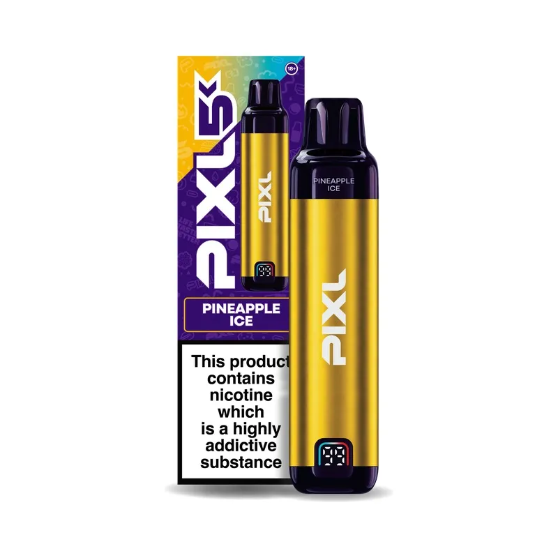 Pineapple ice Pixl 5K puffs prefilled pod kit Pineapple ice Pixl 5K puffs prefilled pod kit