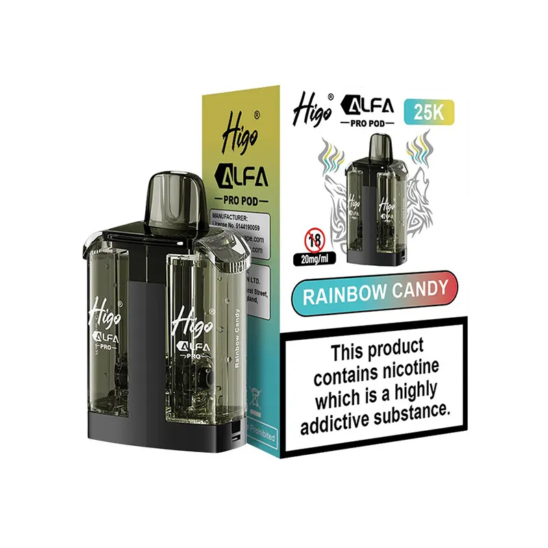 RAINBOW-CANDY-HIGO-ALFA-PRO-25K-PREFILLED-POD