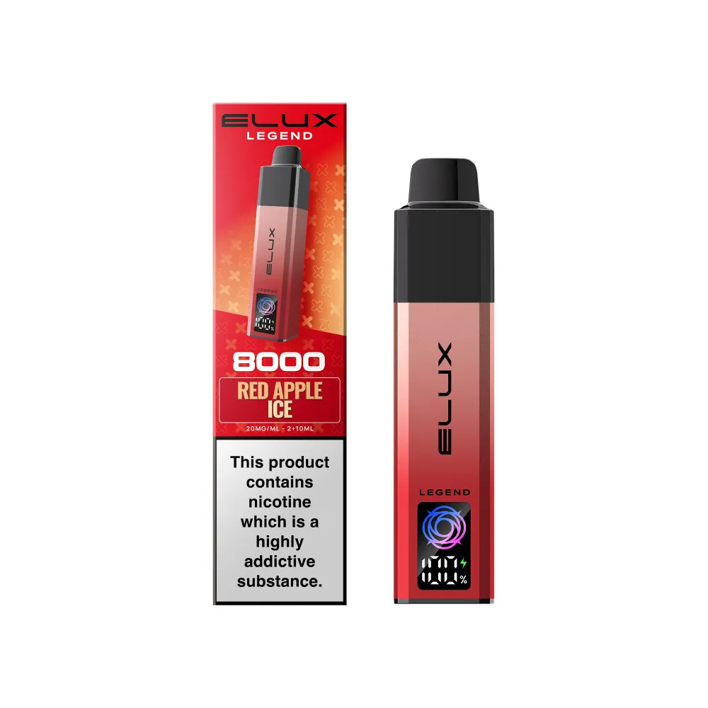 Red Apple Ice Elux Legend 8000 Red Apple Ice Prefilled Pod Kit