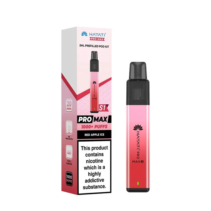Hayati Pro Max S1 Prefilled Red Apple Ice Pod Kit