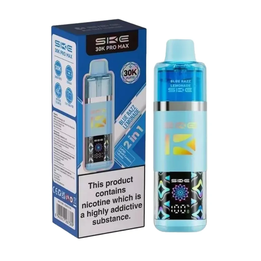 SKE 30K Pro Max Blue razz lemonade Pod Kit