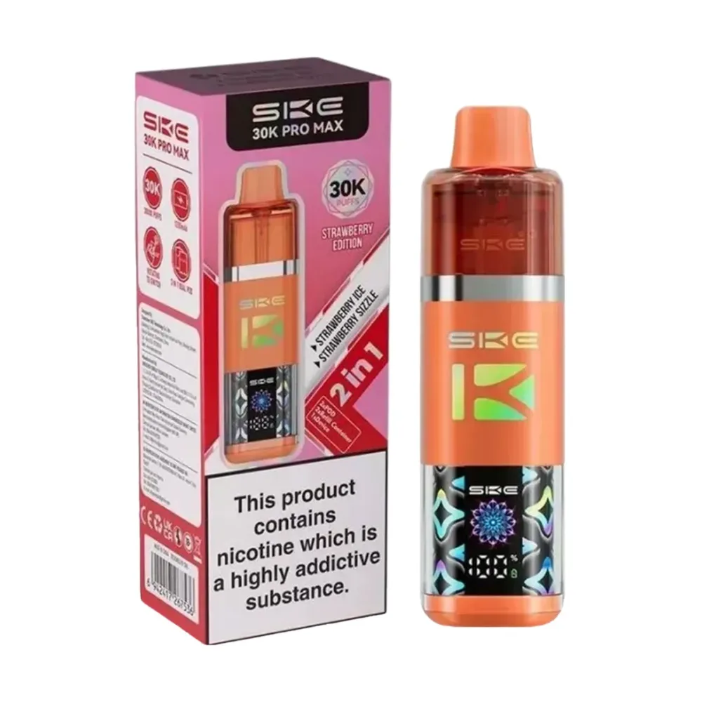 SKE 30K Pro Max Strawberry Edition Pod Kit
