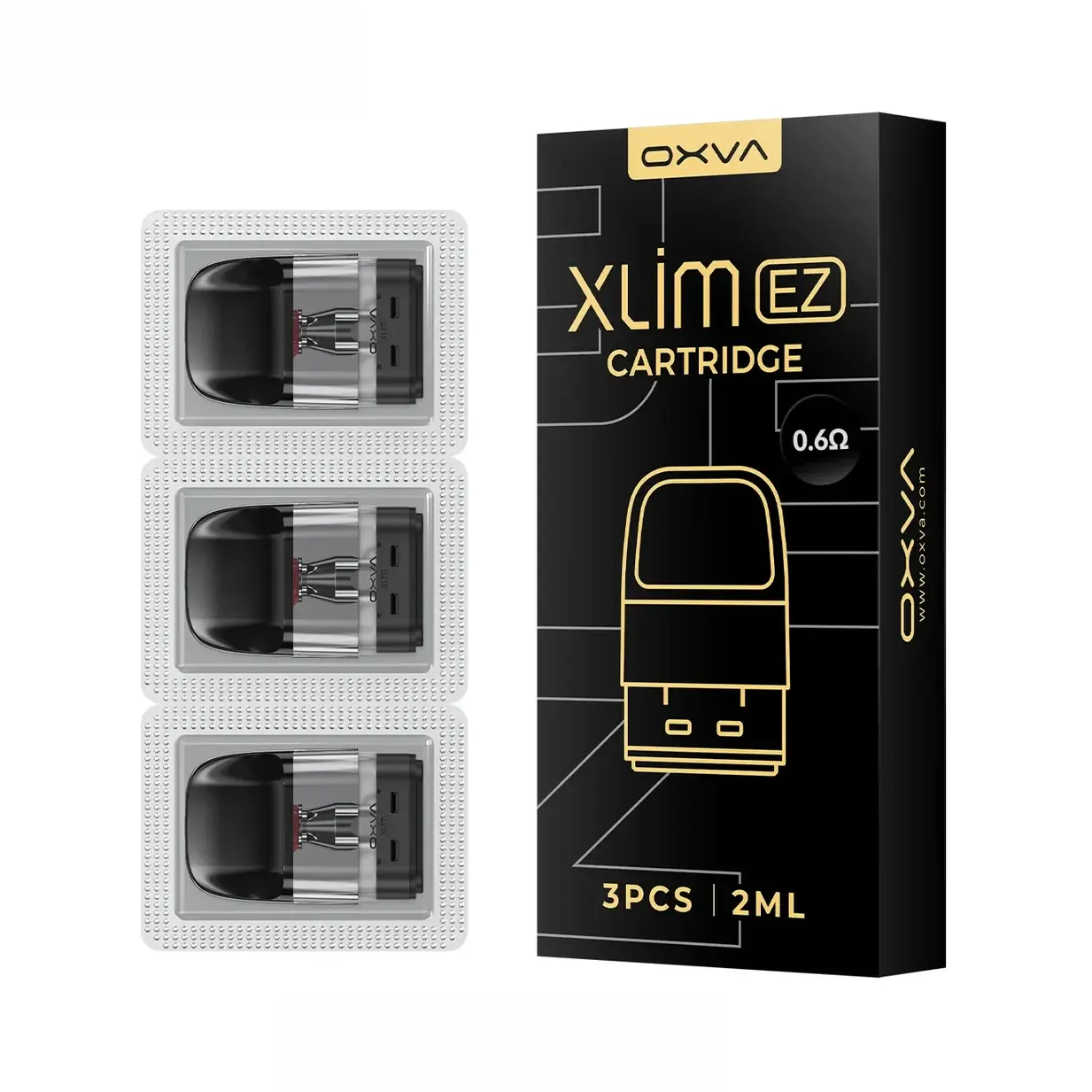 XLIM_EZ_CARTRIDGE0.6_2ML_2_1400x1400 OXVA Xlim EZ 0.6ohm Pods