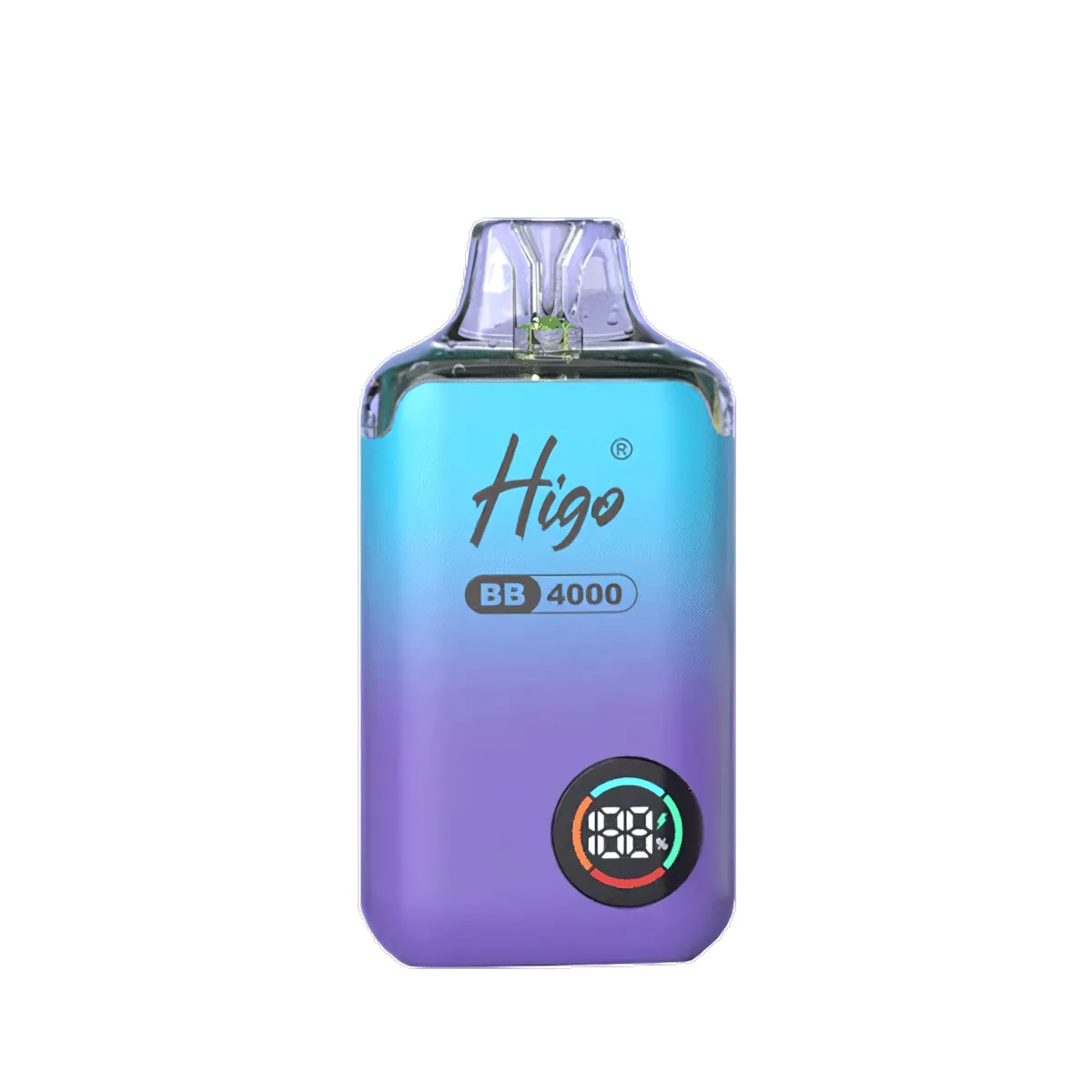 higo-bb4000-pod-kit-blue-razz-ice Higo BB 4000 Blue Razz Ice Prefilled Pod Kit