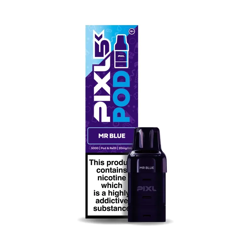 Mr Blue Pixl 5K Prefilled Pods Mr Blue Pixl 5K Prefilled Pods