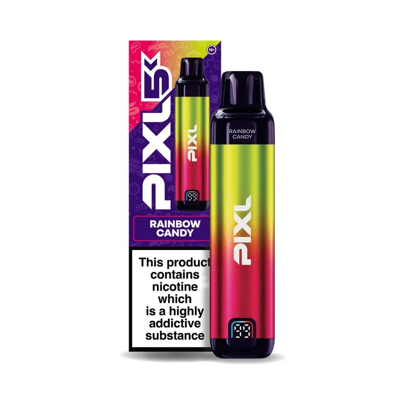 rainbow candy Pixl 5K puffs prefilled pod kit rainbow candy Pixl 5K puffs prefilled pod kit