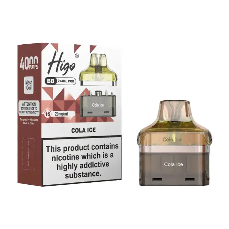 refill-pods-for-higo-bb-4000-Cola ICe Higo BB 4000 Cola Ice Refill Pods