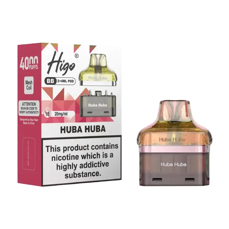 refill-pods-for-higo-bb-4000-Huba Huba Higo BB 4000 Huba Huba Refill Pods