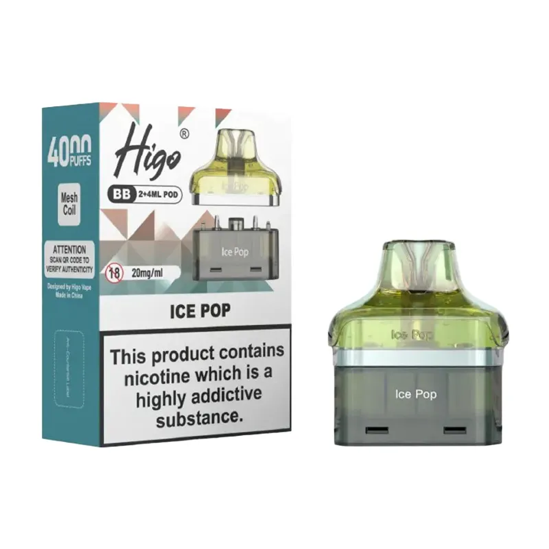 refill-pods-for-higo-bb-4000-Ice Pop Higo BB 4000 Ice Pop Refill Pods