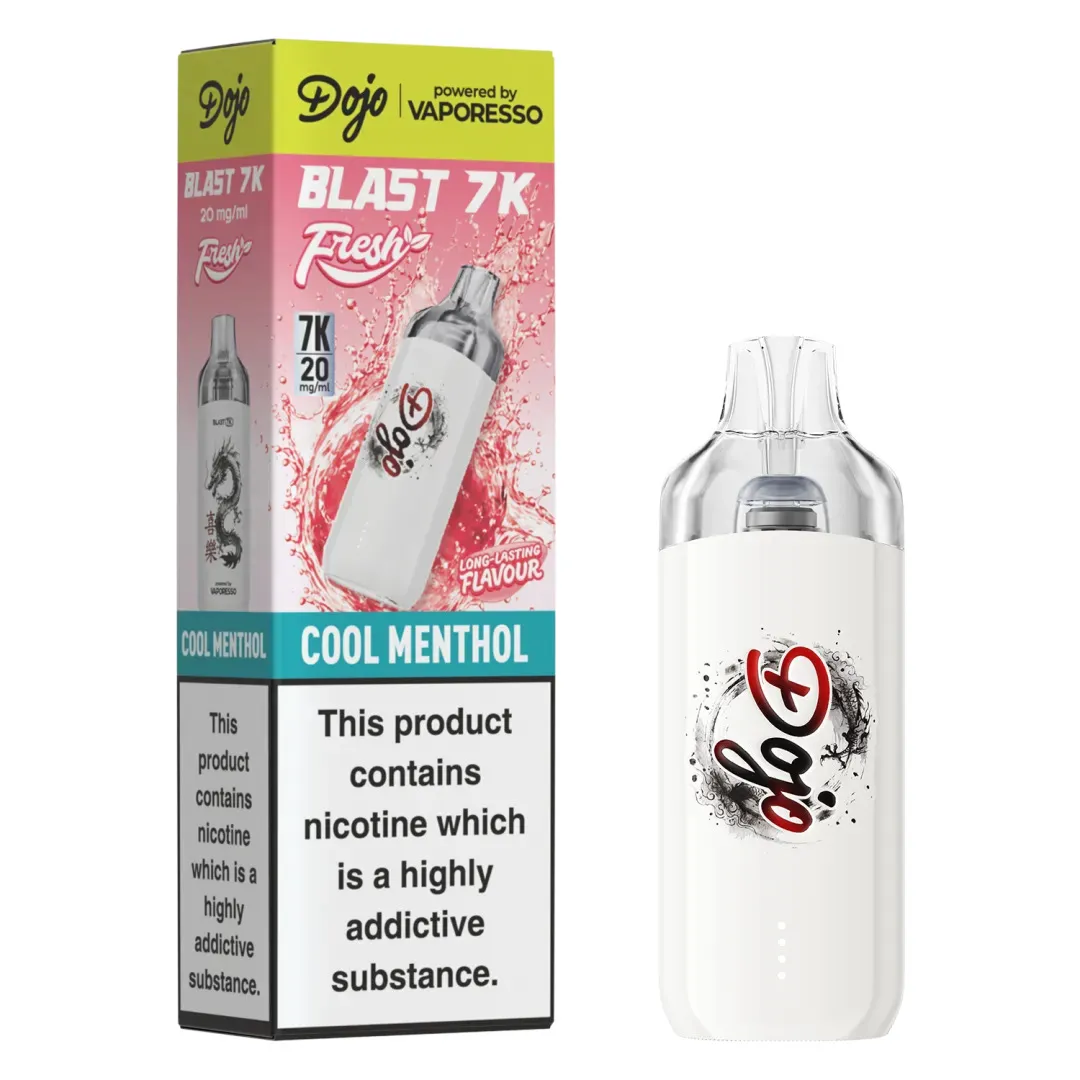Cool Menthol Vaporesso Dojo Blast 7K Cool Menthol Prefilled Pod Kit