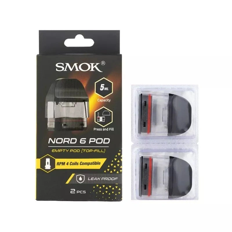 SMOK Nord 6 Empty Pods