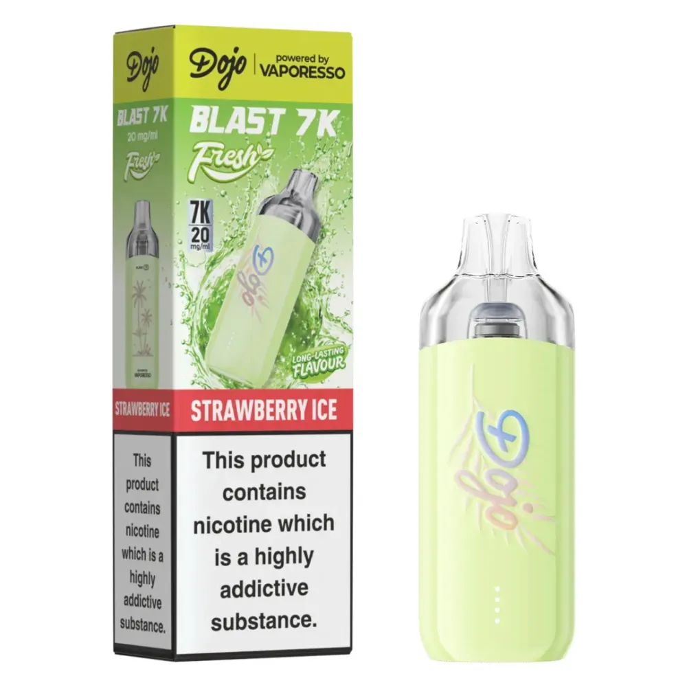 Vaporesso Dojo Blast 7K Strawberry Ice Prefilled Pod Kit