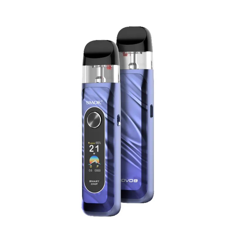 blue Smok Novo 6 Blue Pod Vape Kit