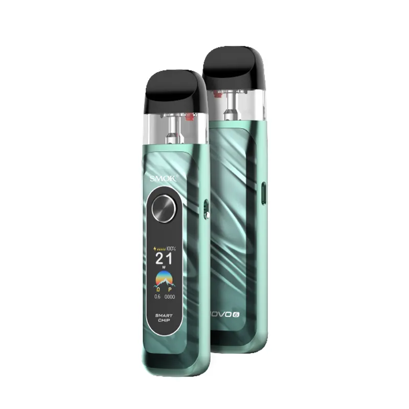 cyan Smok Novo 6 Mineral Green Pod Vape Kit