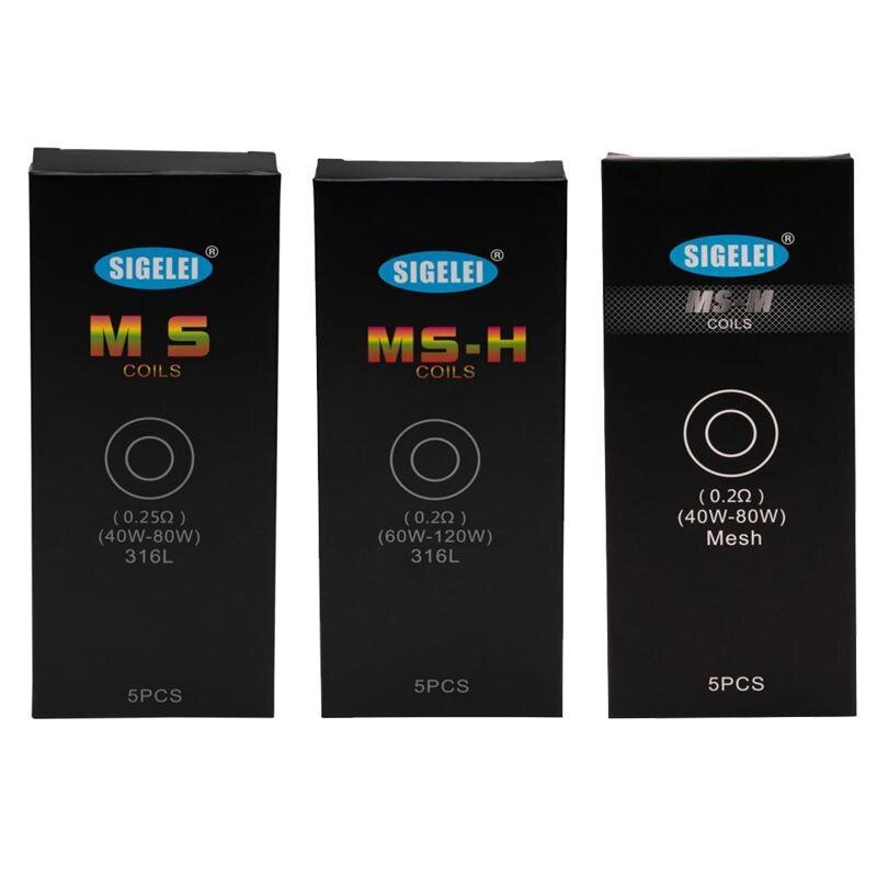 Sigelei MS Replacement Coils (5 Pack)